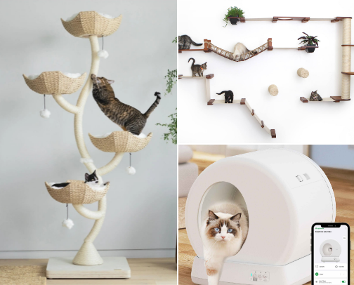 Cute Cat Furniture That Doesn’t Ruin Your Aesthetic cover photo collage
