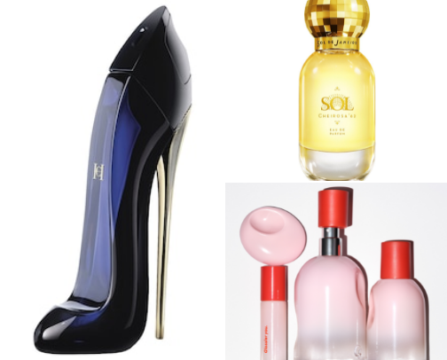 "The Fragrance Wardrobe: 30+ Scents Ranked by Occasion (From 'Clean Girl' to 'Date Night')" cover photo collage