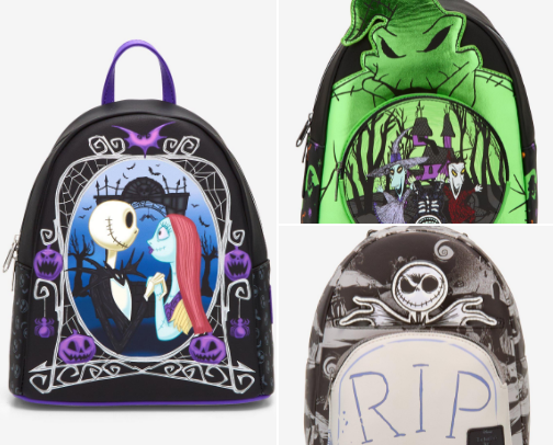 Loungefly The Nightmare Before Christmas cover photo collage