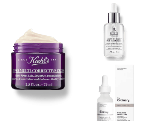 good quality skincare cover photo collage