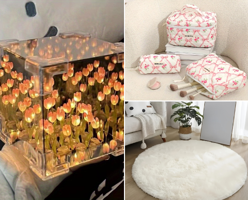 temu finds cover photo collage
