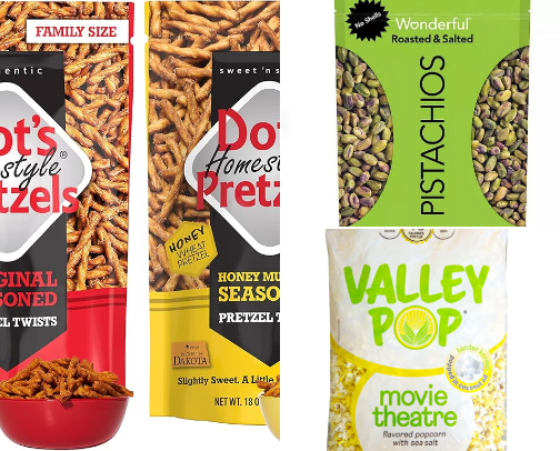 My Go-to Snacks cover photo collage