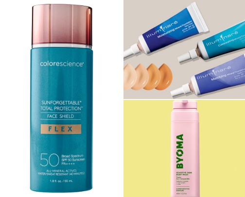 Acne Safe Products (Esthetician Approved) cover photo collage