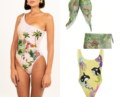 Summer Vacation • Swimsuits cover photo collage