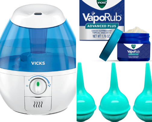 My get over sickness kit. cover photo collage