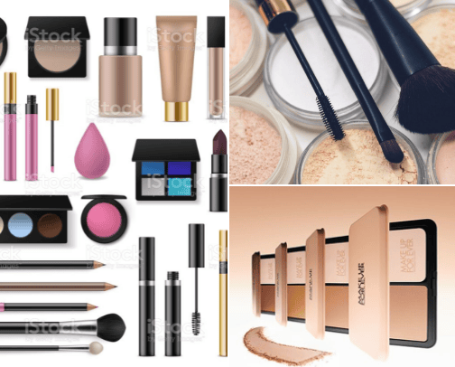Make up goodies you need cover photo collage