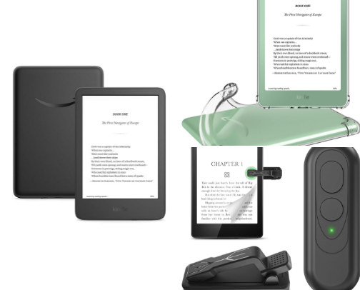 Reading Essentials for Any Book Lover cover photo collage