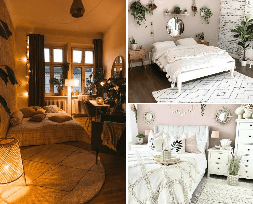 Korean aesthetic Room cover photo collage