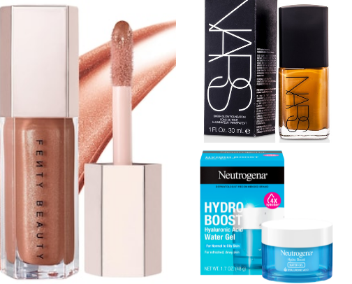 My Go-To Glow Up Beauty Essentials (Skin, Hair + Makeup)✨ cover photo collage