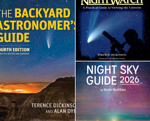 Top 10 Beginner Astronomy Books cover photo collage