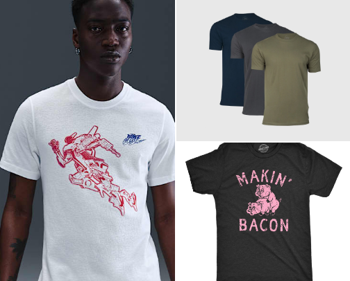 T- Shirt's for Mens cover photo collage