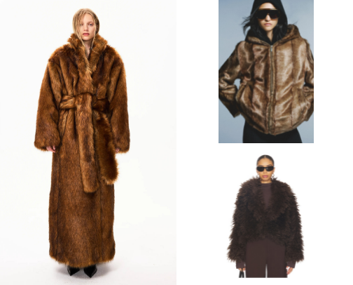 Faux Fur Coats cover photo collage