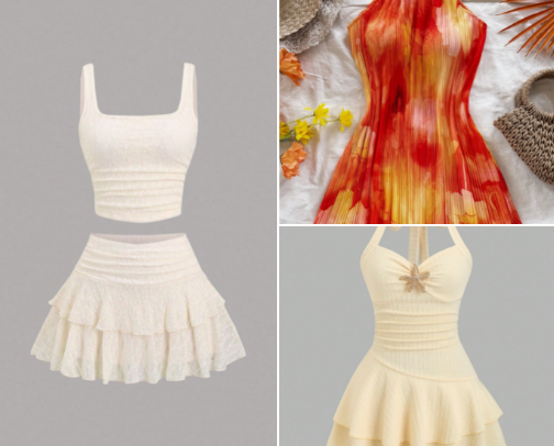 Summer ☀️💋 cover photo collage