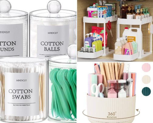 Organized Aesthetic Home AND Within Budget? | An Aesthetically Budget Friendly List Under $20 cover photo collage