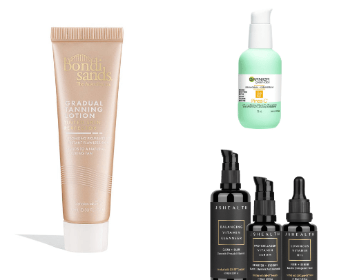 Skincare cover photo collage