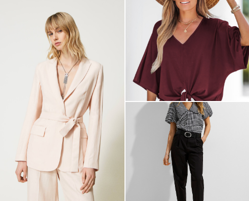 Your summer attire at the office cover photo collage