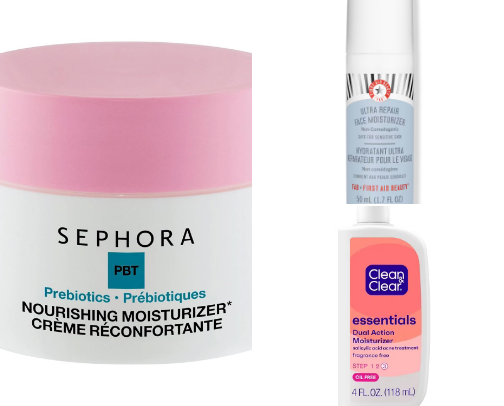 Moisturizer cover photo collage
