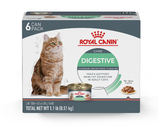 Food for cats with sensitive stomachs cover photo collage