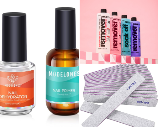 my favorite press on nails + how to apply them to ensure longevity! 💅 cover photo collage