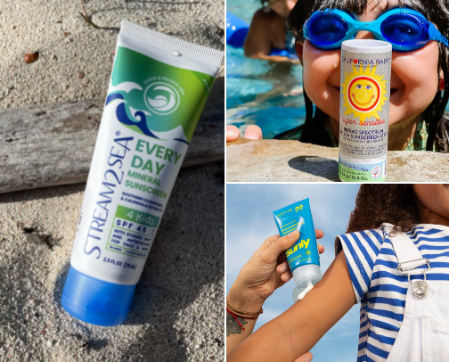 Baby Safe Sunscreens of 2025🍼 cover photo collage