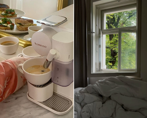 🌞 Morning Routine Must-Haves ☕✨ cover photo collage