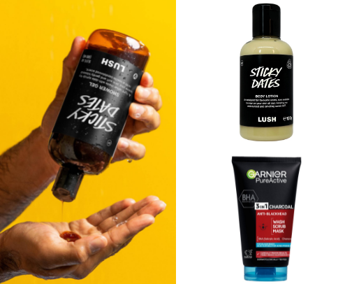 Everything shower essentials🚿🧼🧖🏻‍♀️ cover photo collage
