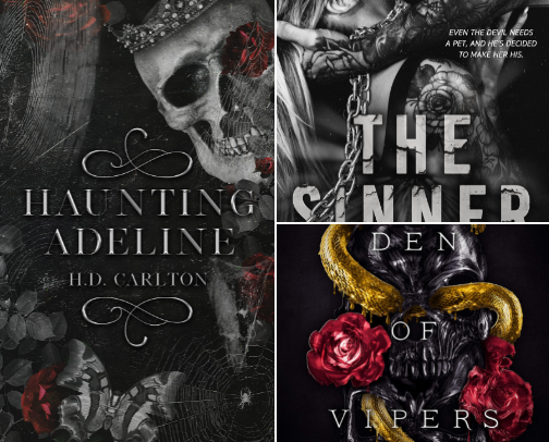 15 Dark Romance Books That Made Me Question My Sanity (and My Taste in Men) cover photo collage