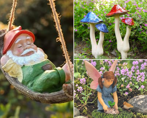 Whimsical Fairy Cottage Garden Fantasy cover photo collage
