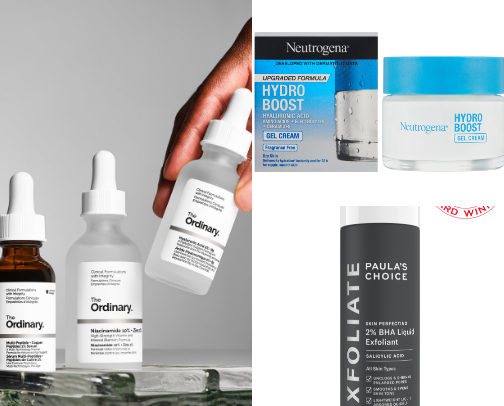 Skincare must haves ✨ cover photo collage