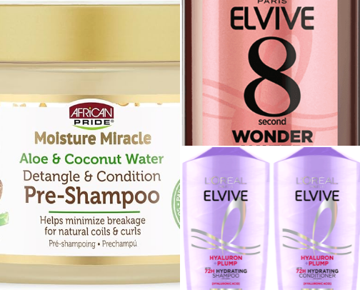 Natural Hair Wash ‘n Go Essentials cover photo collage