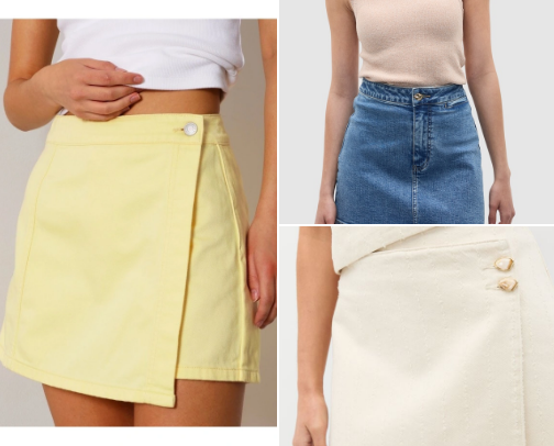 Attention grabbing SKIRTS cover photo collage