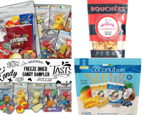 Grandkid-proof Snacks cover photo collage