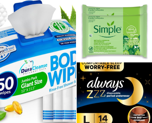 hip surgery hospital essentials! cover photo collage