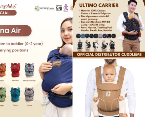 Best Ergonomic Baby Carriers for Newborns and Toddlers cover photo collage