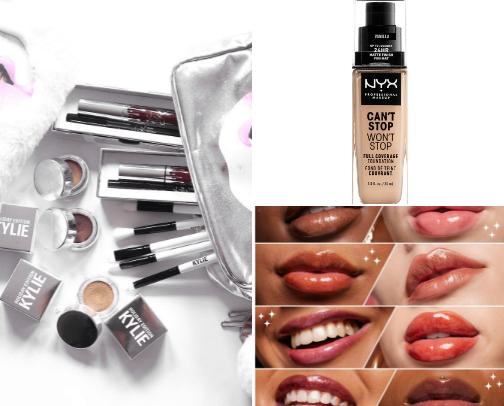 My top 10 make-up products💄 cover photo collage