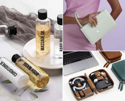 travel gadgets and accessories🗽🏝️ cover photo collage