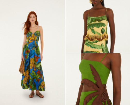 Brazilian fashion, colors, prints, and plenty of personality. cover photo collage