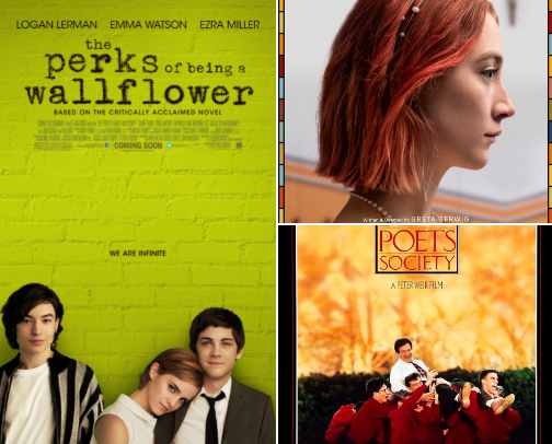 Coming of age Movies 🎞️ cover photo collage