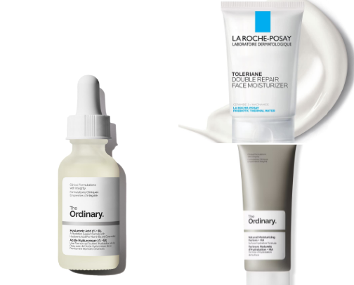 Skincare for dry skin🚿🧴 cover photo collage