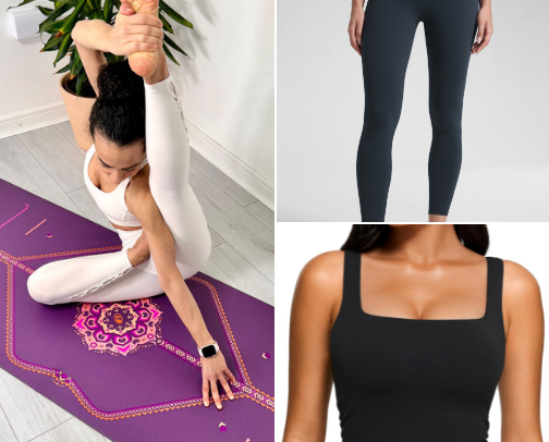 Anything and everything - yoga & pilates 🔥 cover photo collage