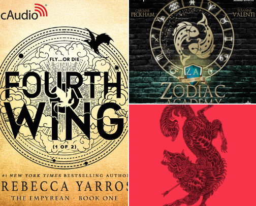 Ear Candy Audiobooks cover photo collage