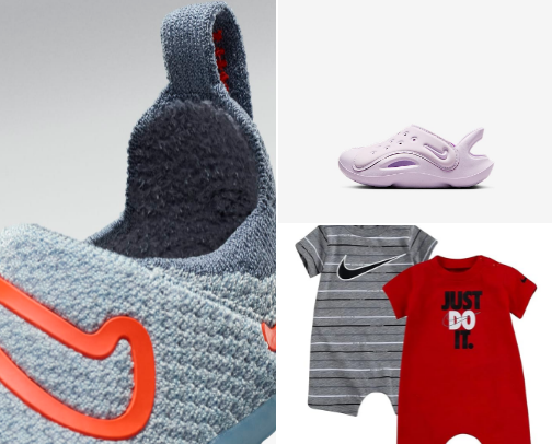 👶🎁 Baby Nike Mega Favorites: Tiny Style, Big Comfort cover photo collage