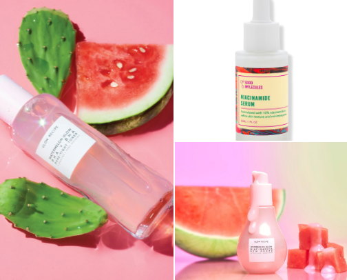 skin care 💦 cover photo collage