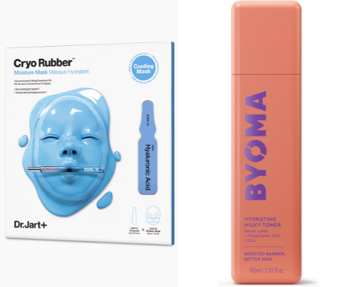 Skin care cover photo collage