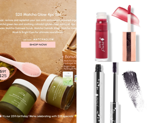 Vegan Beauty Favs cover photo collage