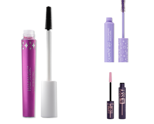 PURPLIFY YOUR LASHES 👁👄👁💜Purple mascara cover photo collage