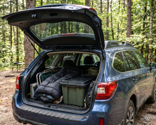 The Granola-Guy Approved Car Camping and Cooking Setup cover photo collage