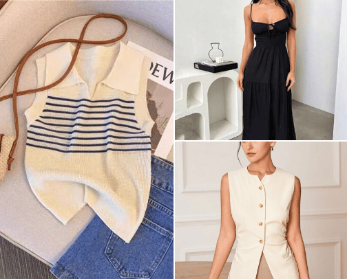 summer clothing | affordable cover photo collage
