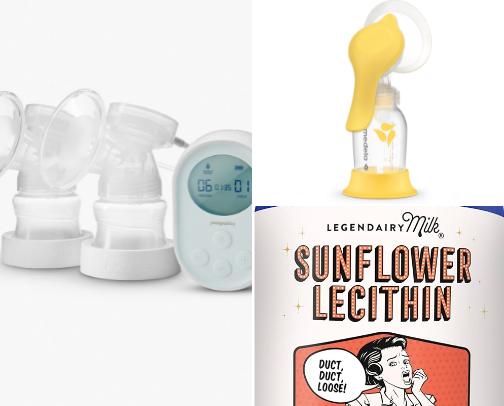 Breastfeeding & Pumping cover photo collage