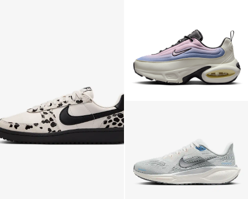 Women's sneakers cover photo collage